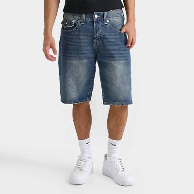 Men's True Religion Bobby Flap Baggy Denim Jean Shorts