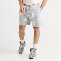 Men's True Religion Warped Logo Fleece Shorts