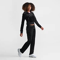 Women's Juicy Couture OG Big Bling Velour Track Pants