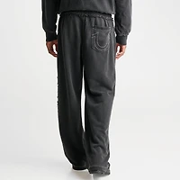 Men's True Religion Logo Appliqué Big T Baggy Sweatpants