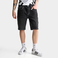 Men's True Religion Bobby Big T Baggy Denim Jean Shorts