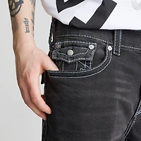 Men's True Religion Bobby Big T Baggy Denim Jean Shorts