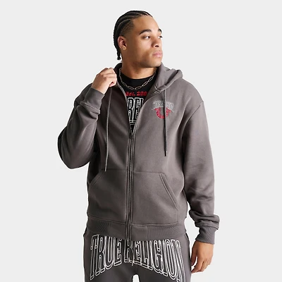 Men's True Religion Groovy Buddha Full-Zip Hoodie