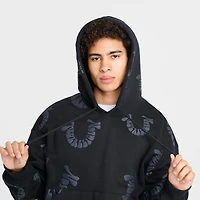 Men's True Religion Warped Logo Fleece Pullover Hoodie