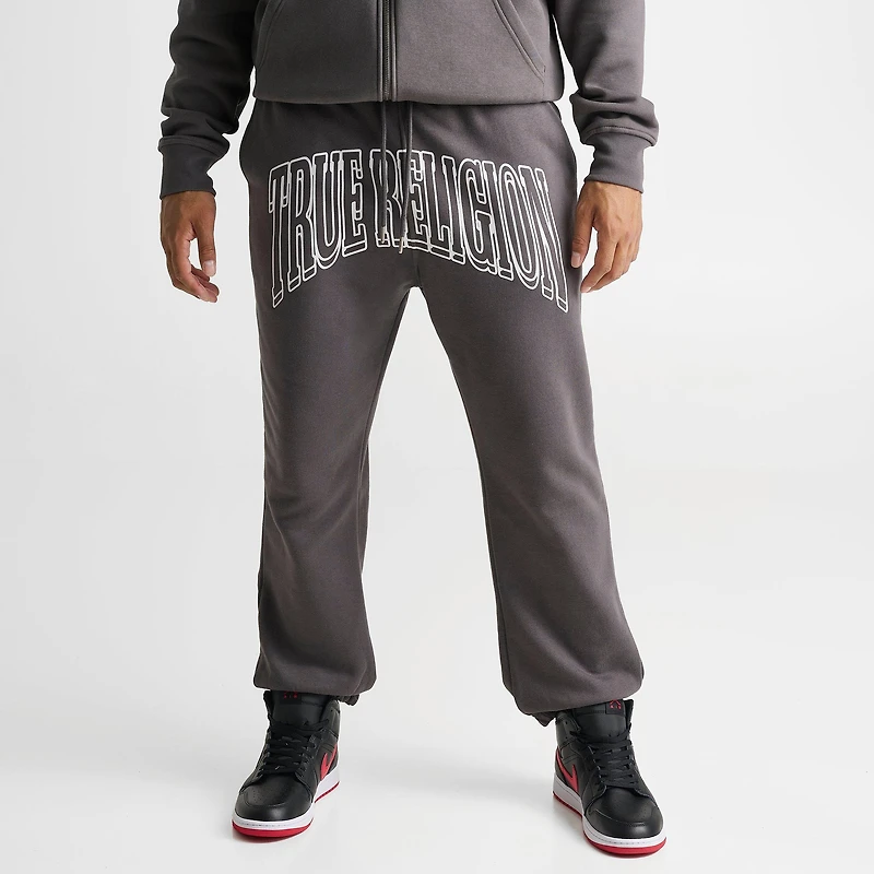 Men's True Religion Groovy Buddha Fleece Jogger Pants