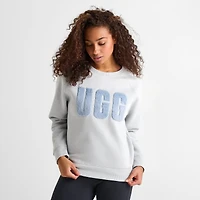 Women's UGG Madeline Fuzzy Logo Crewneck Sweatshirt