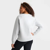 Women's UGG Madeline Fuzzy Logo Crewneck Sweatshirt