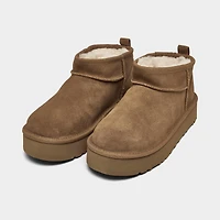 Kids' UGG Classic Ultra Mini Platform Boots (4Y-6Y)