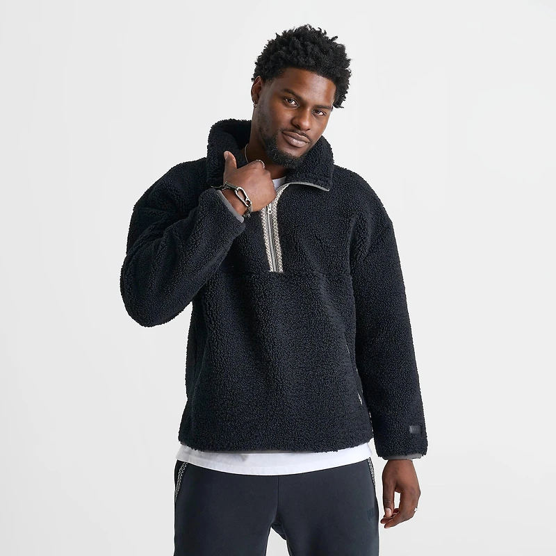 Men's UGG UGGbraid Half-Zip Pullover Top
