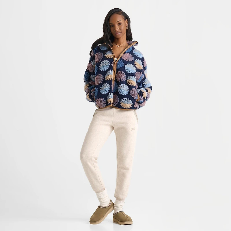 Women's UGG UGGfluff Marlene Sun All-over Print Jacket