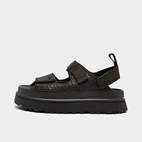 Women's UGG GoldenGlow Embossed Slide Sandals