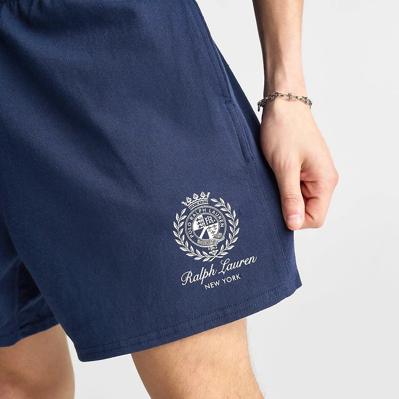 Men's Polo Ralph Lauren Script Crest Logo 5" Jersey Shorts