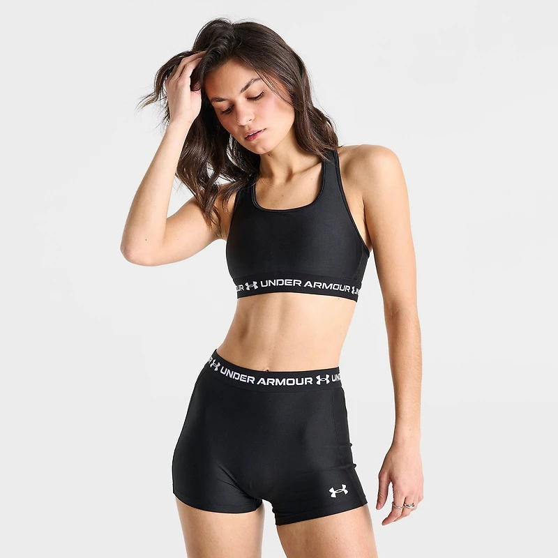 Women's Under Armour Mid Crossback Medium-Support Sports Bra