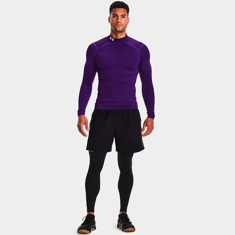 Men's Under Armour ColdGear® Compression Mock Training Top