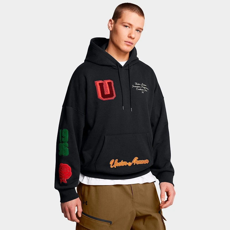 Men's Under Armour UA Icon Heavyweight Terry U Oversized Hoodie