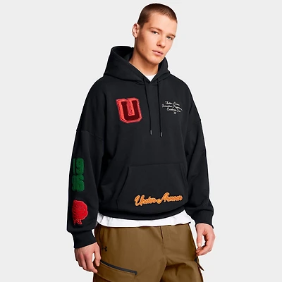 Men's Under Armour UA Icon Heavyweight Terry U Oversized Hoodie