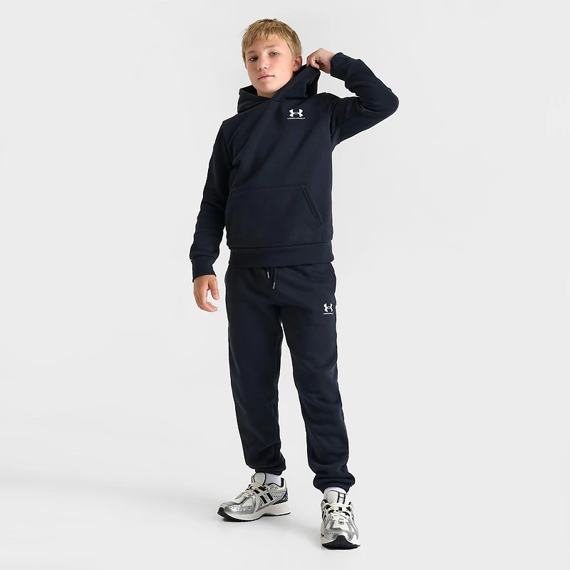 Boys' Under Armour Icon Fleece Taping Pullover Hoodie