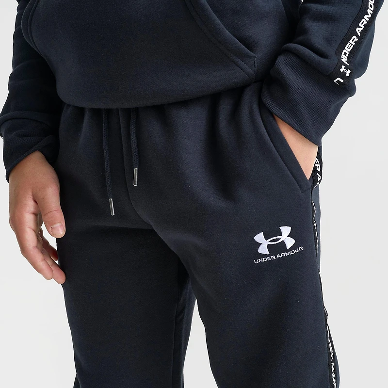 Boys' Under Armour Icon Fleece Taping Jogger Pants