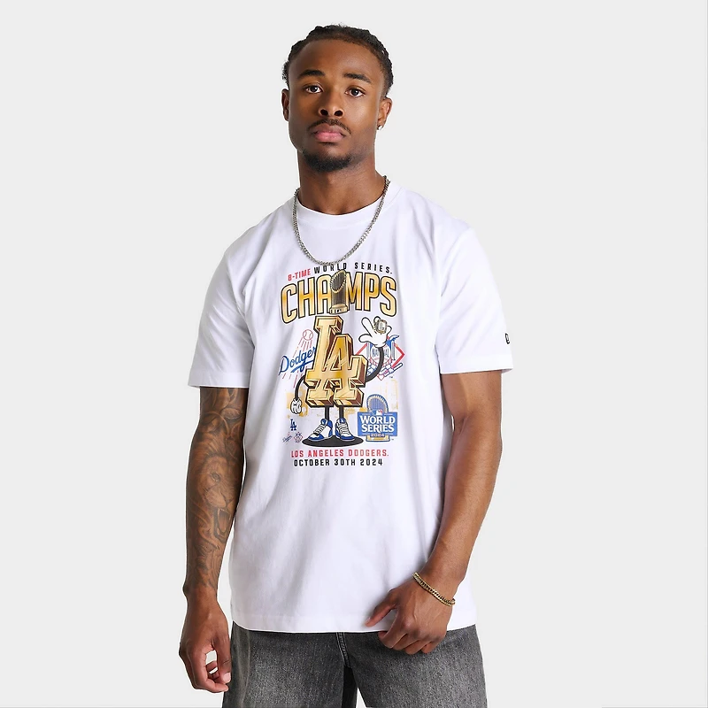 Men's New Era Los Angeles Dodgers MLB 8-Time Champs T-Shirt
