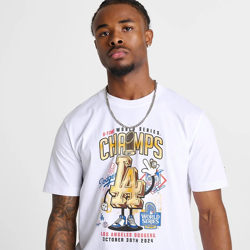 Men's New Era Los Angeles Dodgers MLB 8-Time Champs T-Shirt