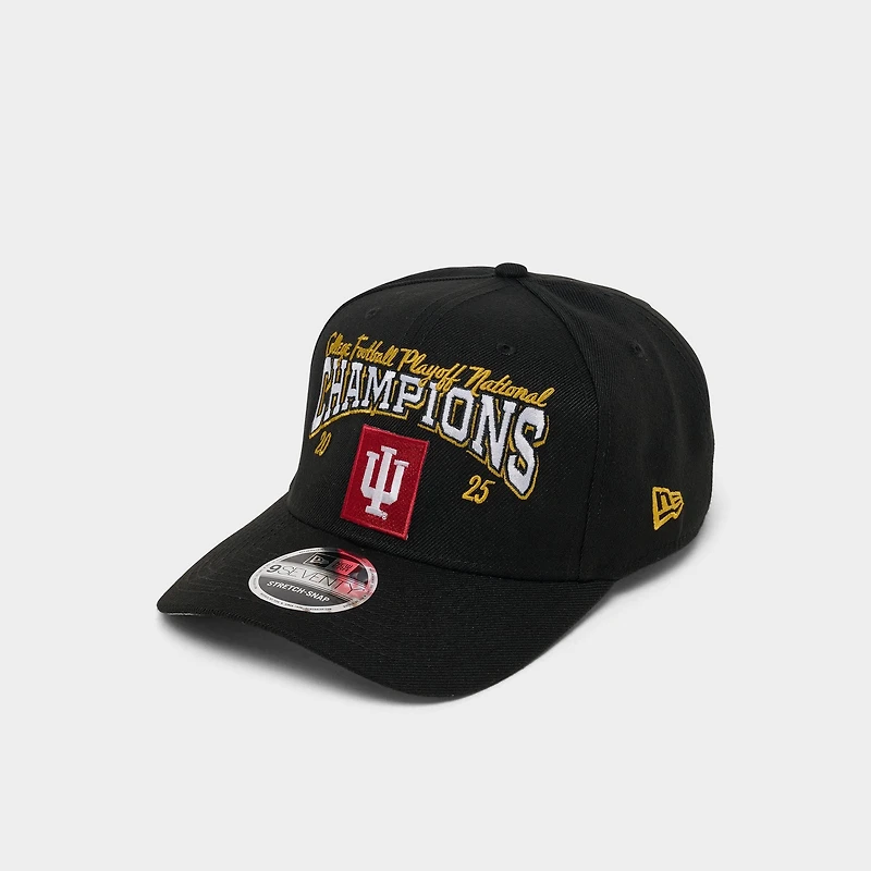 New Era Indiana Hoosiers National Champions 9SEVENTY Stretch-Snap Snapback Hat