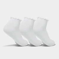Women's Sonneti Ruffle Ankle Socks (3-Pack)