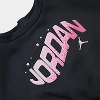 Girls' Infant Jordan Bubble Crewneck Sweatshirt and Jogger Pants Set