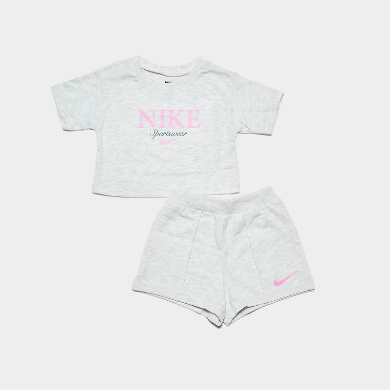 Girls' Infant Nike Sportswear T-Shirt and Shorts Set