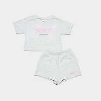 Girls' Infant Nike Sportswear T-Shirt and Shorts Set