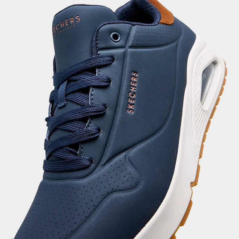 Men's Skechers Uno - Suited On Air Casual Shoes