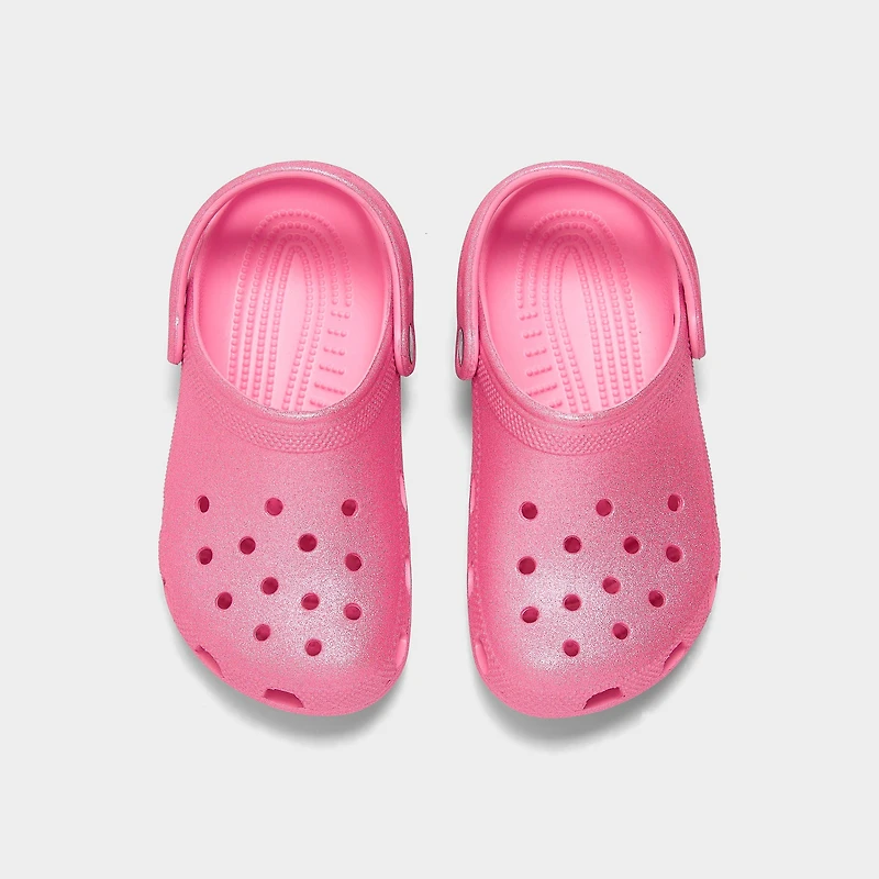Girls' Little Kids' Crocs Classic Glitter Clog Shoes