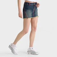 Women's True Religion Twisted Seam Super T Mini Skirt