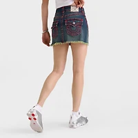 Women's True Religion Twisted Seam Super T Mini Skirt