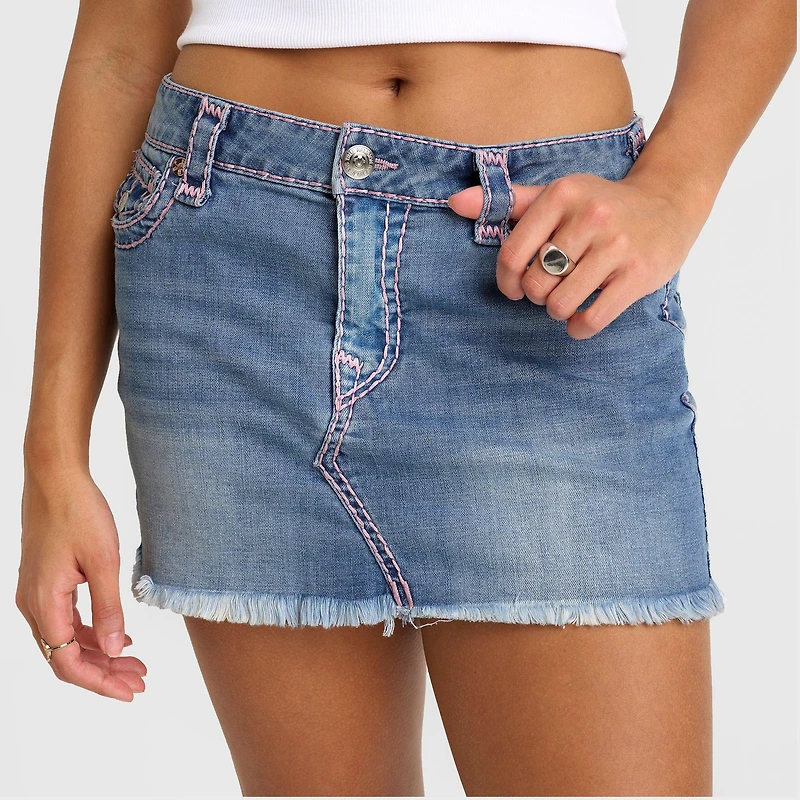 Women's True Religion Sadie Super T Mini Skirt