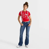 Women's True Religion Becca Crystal Wing Bootcut Jeans