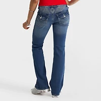 Women's True Religion Becca Crystal Wing Bootcut Jeans