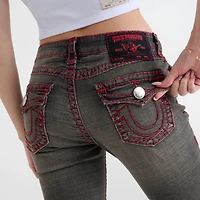 Women's True Religion Becca Super T Mid-Rise Bootcut Jeans
