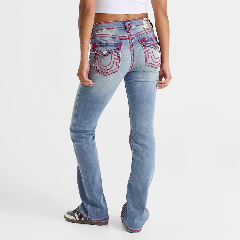 Women's True Religion Becca Super T Mid-Rise Bootcut Jeans
