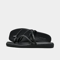 Women's Crocs Miami Metallic Toe Loop Sandals