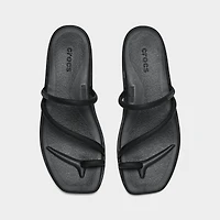 Women's Crocs Miami Metallic Toe Loop Sandals