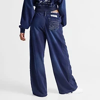 Women's True Religion Washed Indigo Barrel Sweatpants
