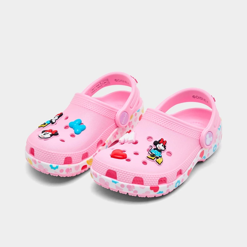 Girls' Toddler Crocs x Disney Minnie Mouse Classic Clog Shoes