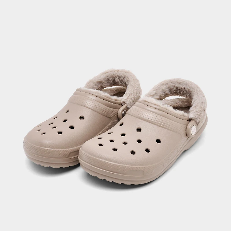 Women's Crocs Classic Fleece-Lined Clog Shoes