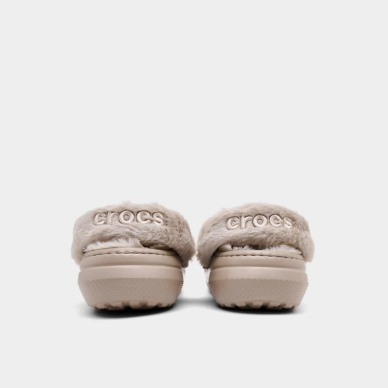 Women's Crocs Classic Fleece-Lined Clog Shoes