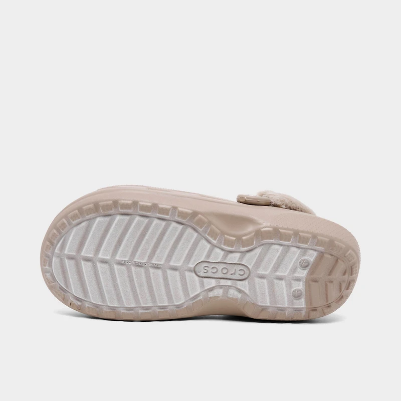 Women's Crocs Classic Fleece-Lined Clog Shoes