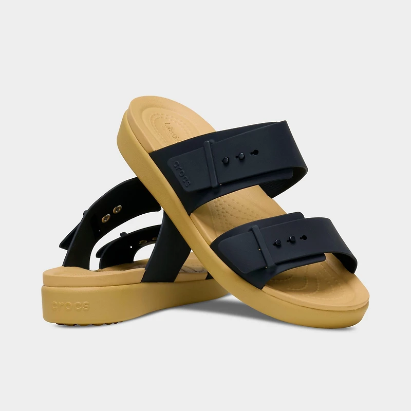 Women's Crocs Brooklyn Buckle Low Casual Sandals