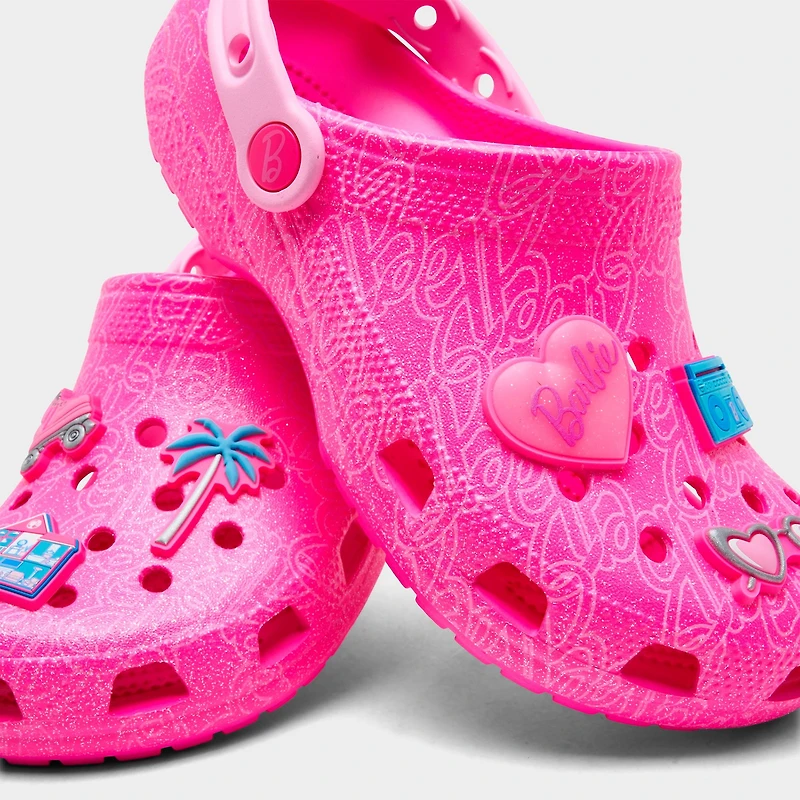 Girls' Big Kids' Crocs x Barbie Classic Clog Shoes