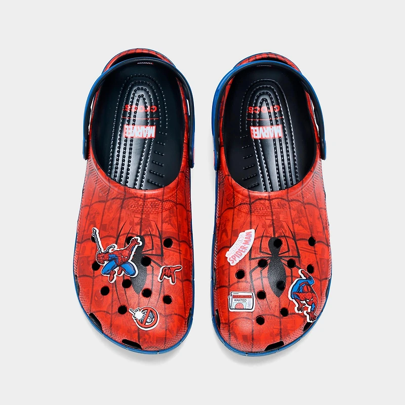Men's Crocs x Spider-Man Classic Clog Shoes