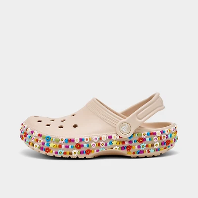 Girls' Little Kids' Crocs Friendship Bracelet Classic Clog Shoes