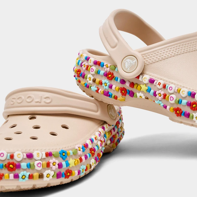 Girls' Little Kids' Crocs Friendship Bracelet Classic Clog Shoes